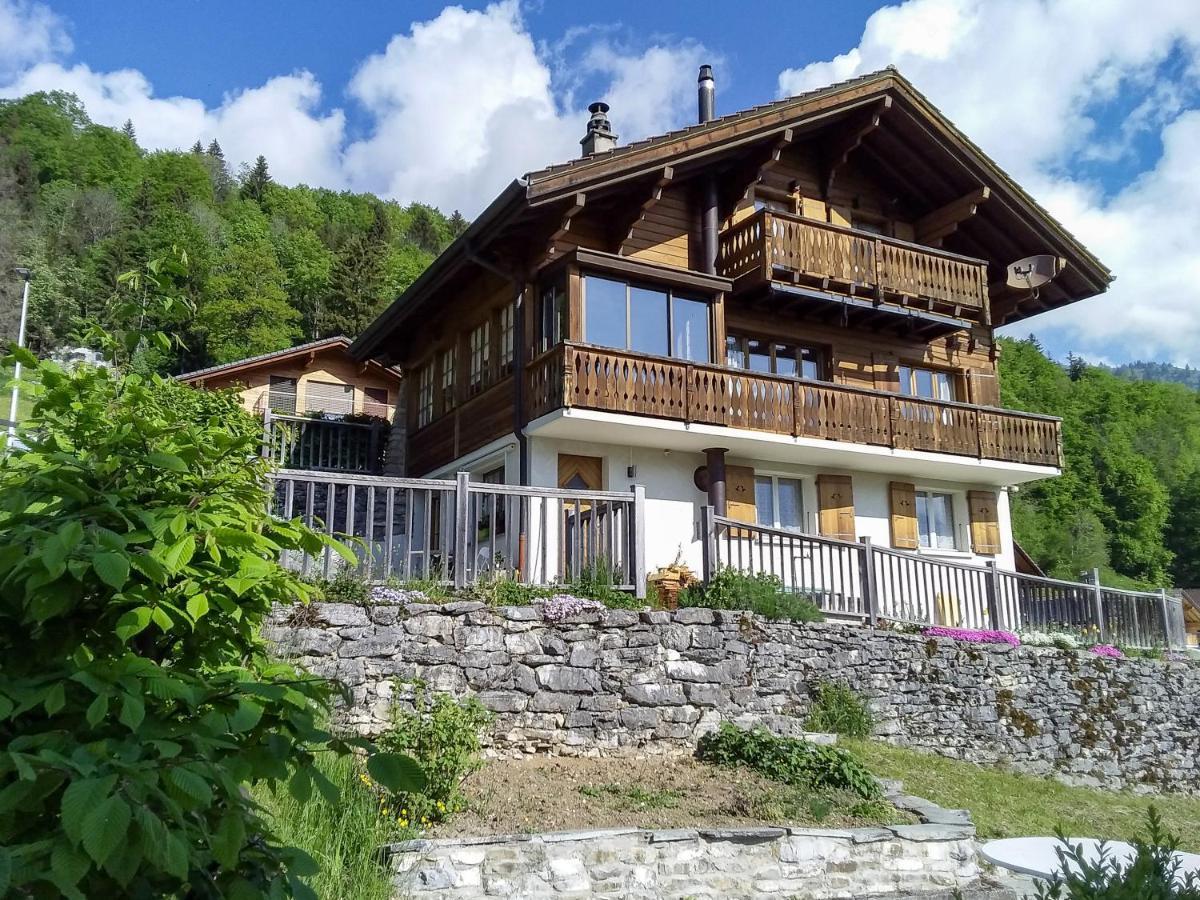 Chalet Le Tsale Villa Les Sciernes d'Albeuve Bagian luar foto